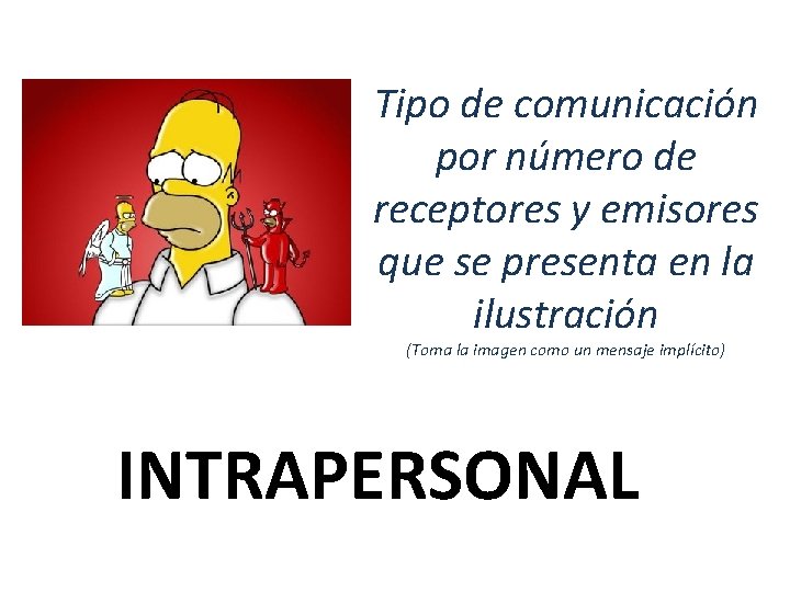 Tipo de comunicación por número de receptores y emisores que se presenta en la