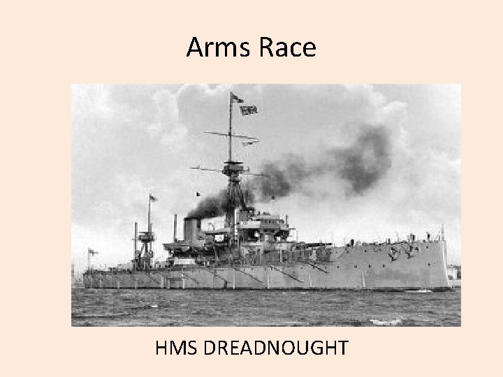 Arms Race HMS DREADNOUGHT 