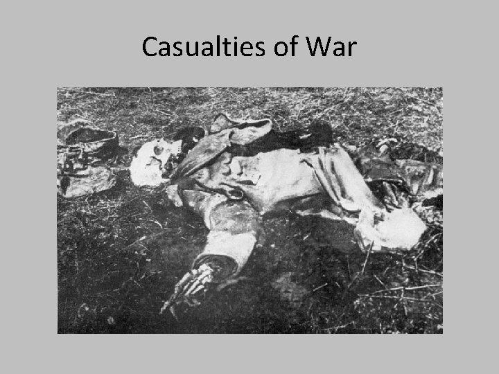 Casualties of War 