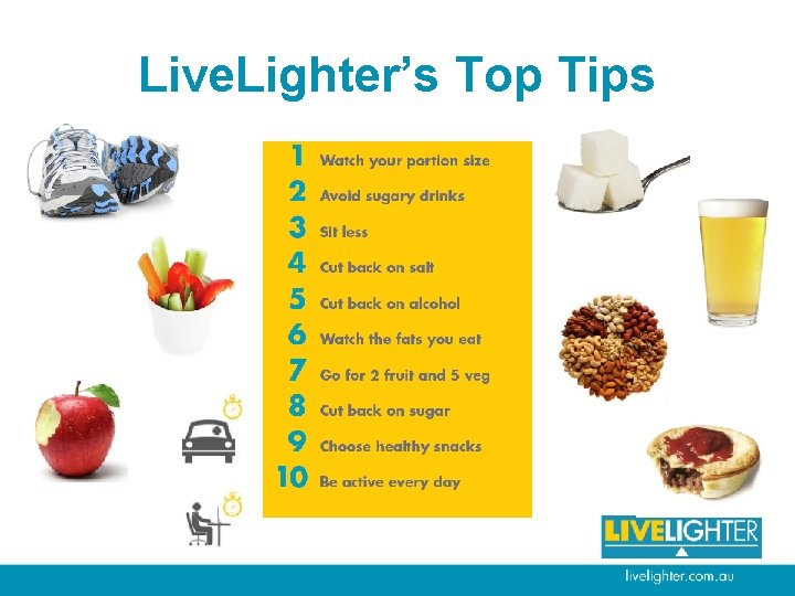 Live. Lighter’s Top Tips 