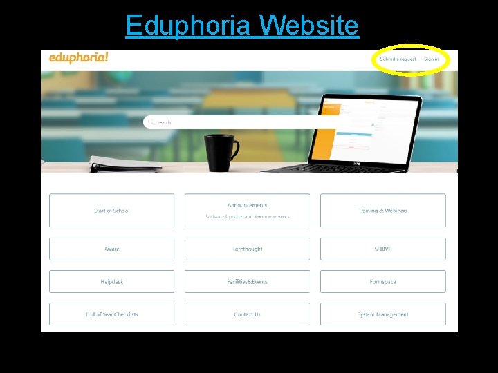 Eduphoria Website 