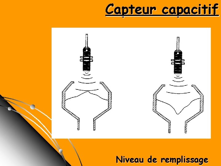 Capteur capacitif Niveau de remplissage 