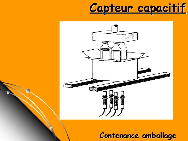 Capteur capacitif Contenance amballage 