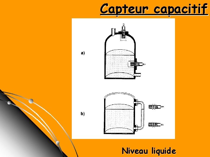 Capteur capacitif Niveau liquide 