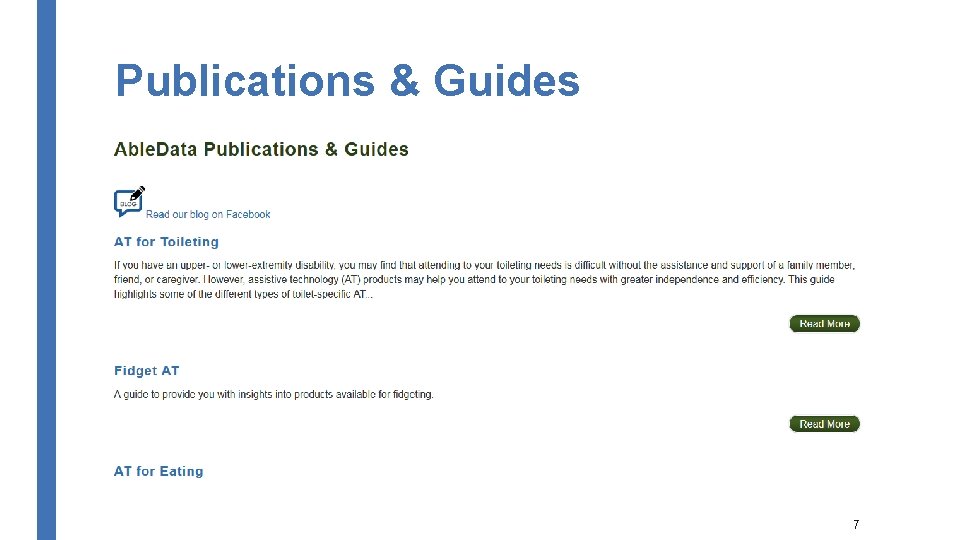 Publications & Guides 7 