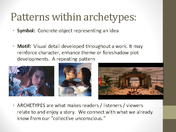 Archetypes Recognizing Patterns in Literature PRHS 9 th