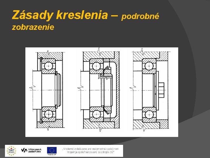 Zásady kreslenia – podrobné zobrazenie 