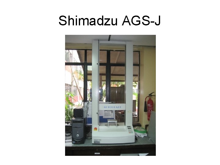 Shimadzu AGS-J Shimadzu AGS-J
