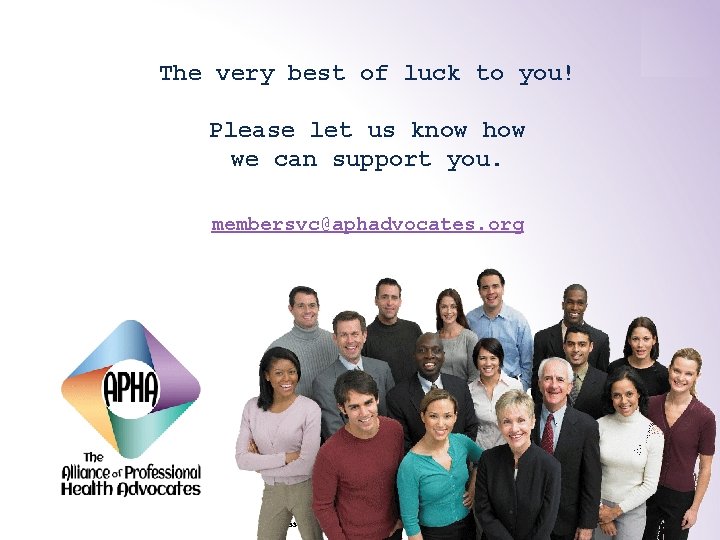 The very best of luck to you! Please let us know how we can