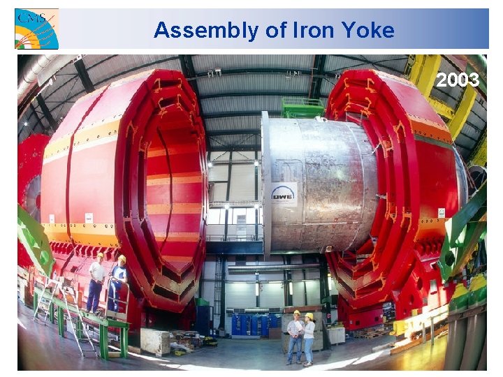 Assembly of Iron Yoke 2003 