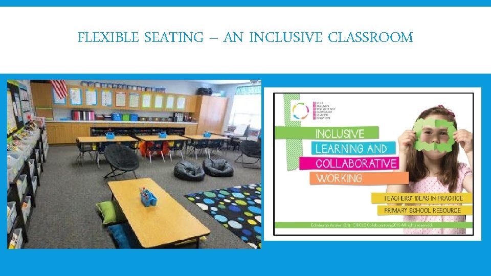 FLEXIBLE SEATING – AN INCLUSIVE CLASSROOM 