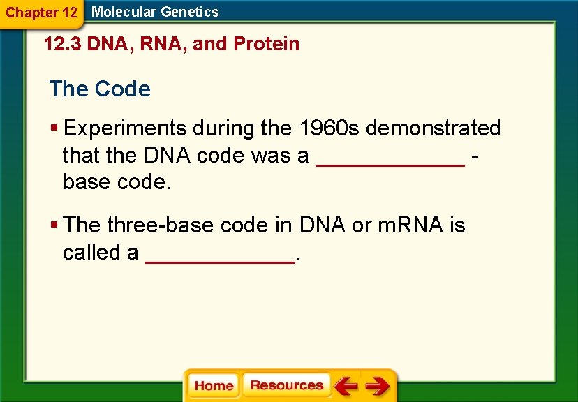 DNA RNA Protein Synthesis 12 3 State Standards