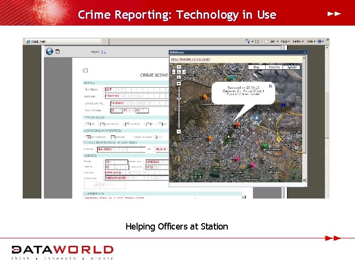 Crime Reporting: Technology in Use Helping Officers at Station 