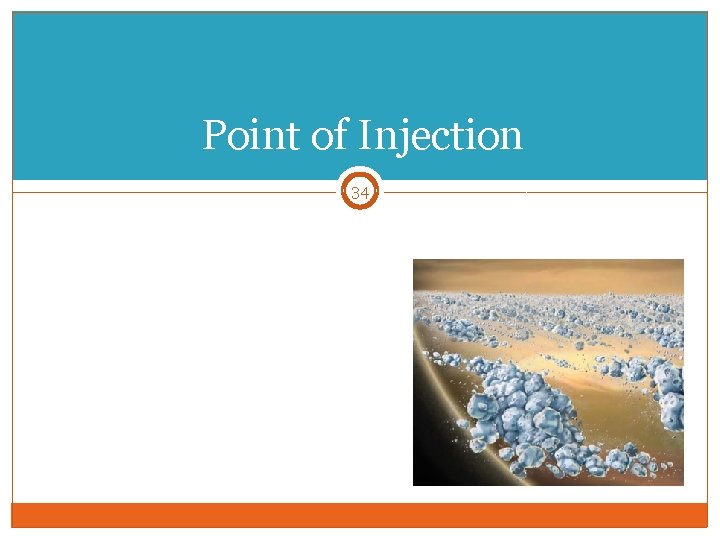 Point of Injection 34 