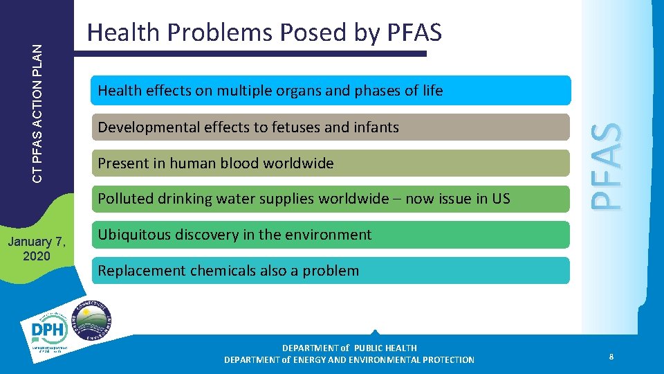 Health effects on multiple organs and phases of life Developmental effects to fetuses and