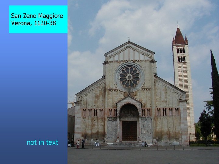 San Zeno Maggiore Verona, 1120 -38 not in text 