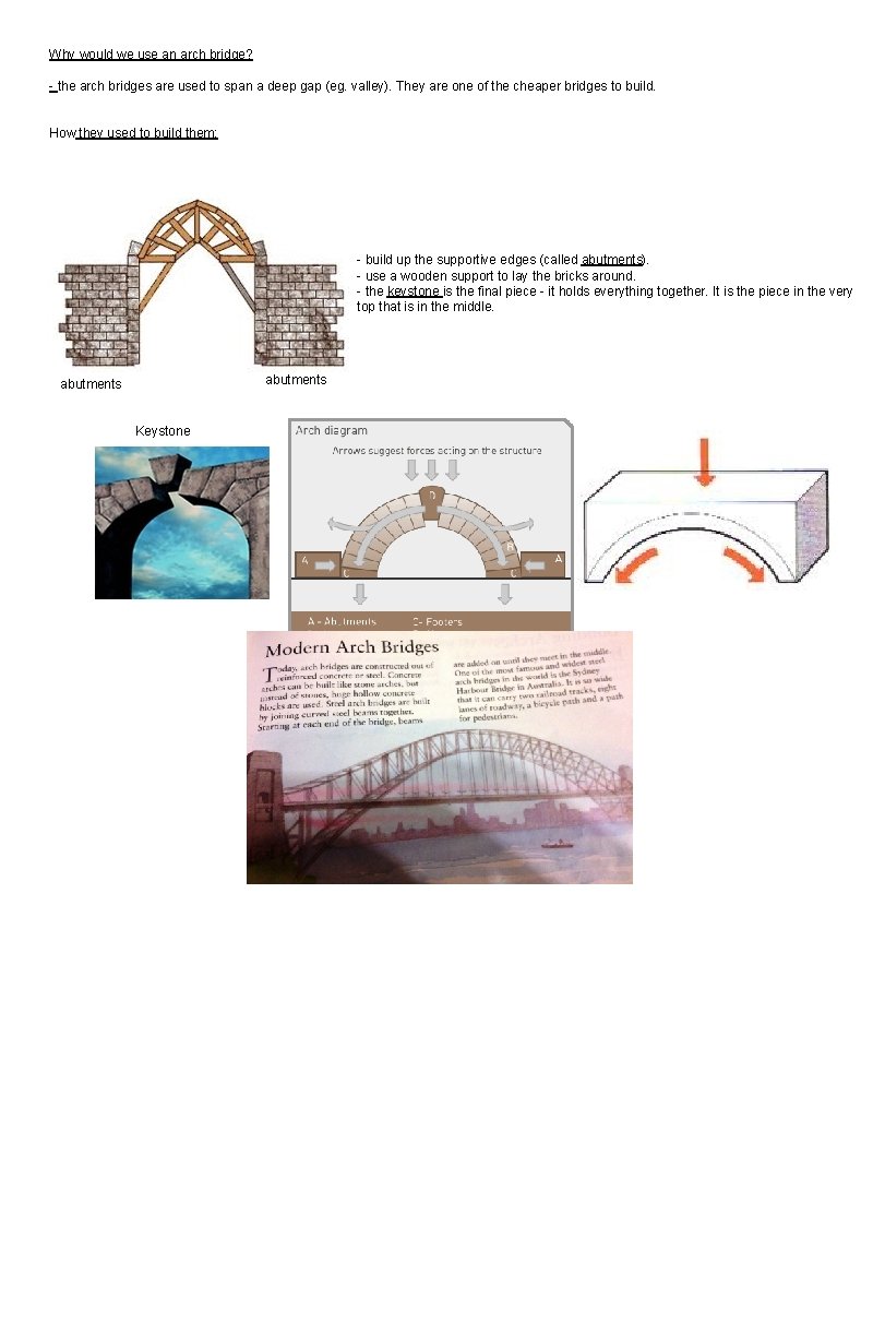 BRIDGES What is a bridge Why do we
