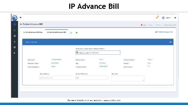 IP Advance Bill 