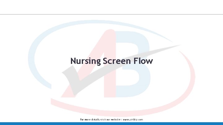 Nursing Screen Flow 