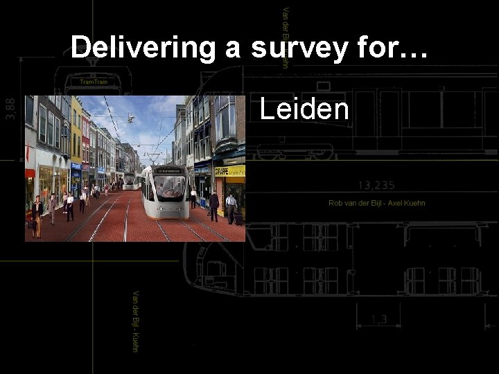Delivering a survey for… Leiden 