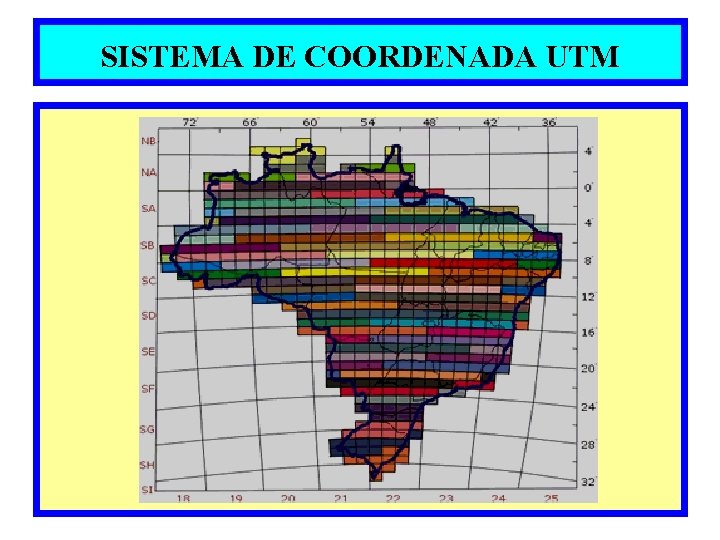  SISTEMA DE COORDENADA UTM 