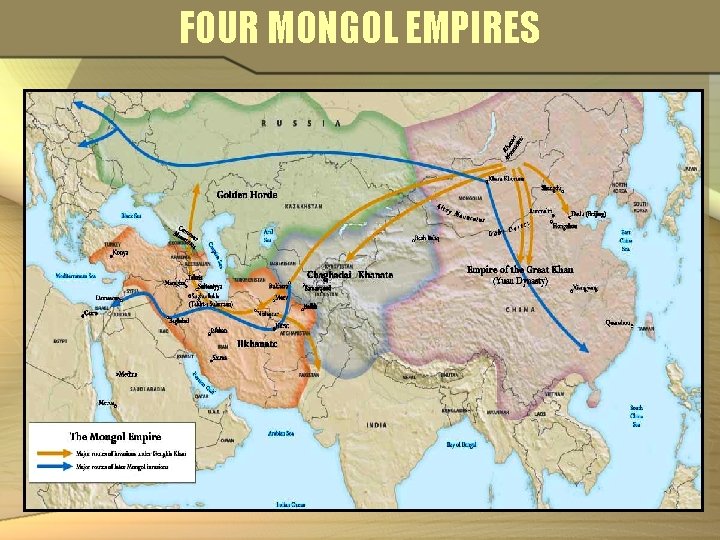FOUR MONGOL EMPIRES 