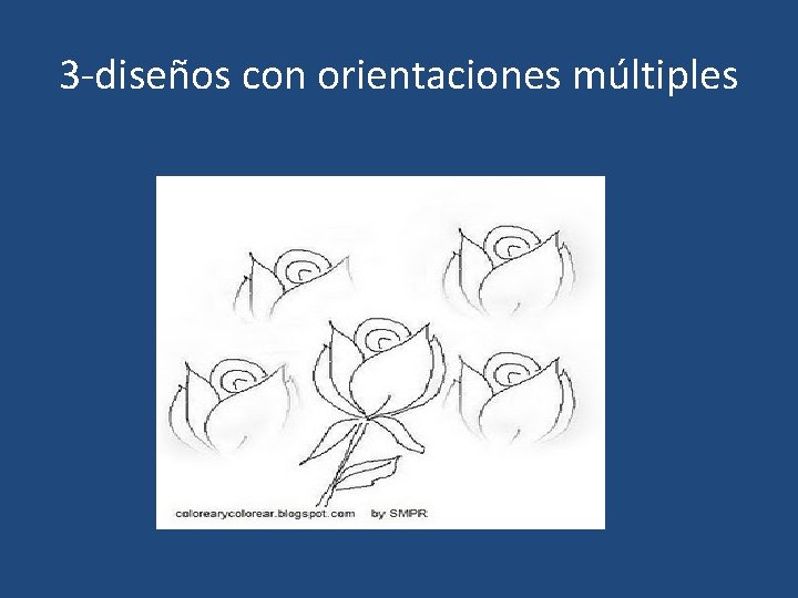 3 -diseños con orientaciones múltiples 