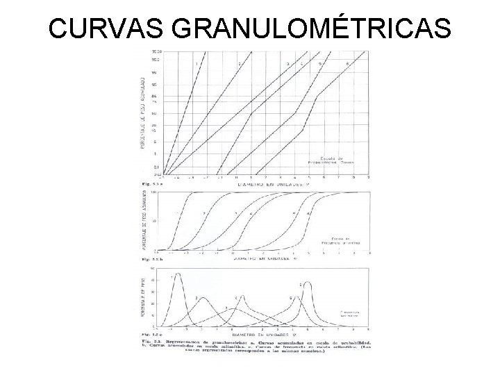 CURVAS GRANULOMÉTRICAS 