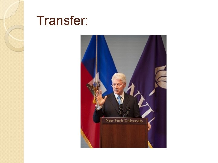Transfer: 