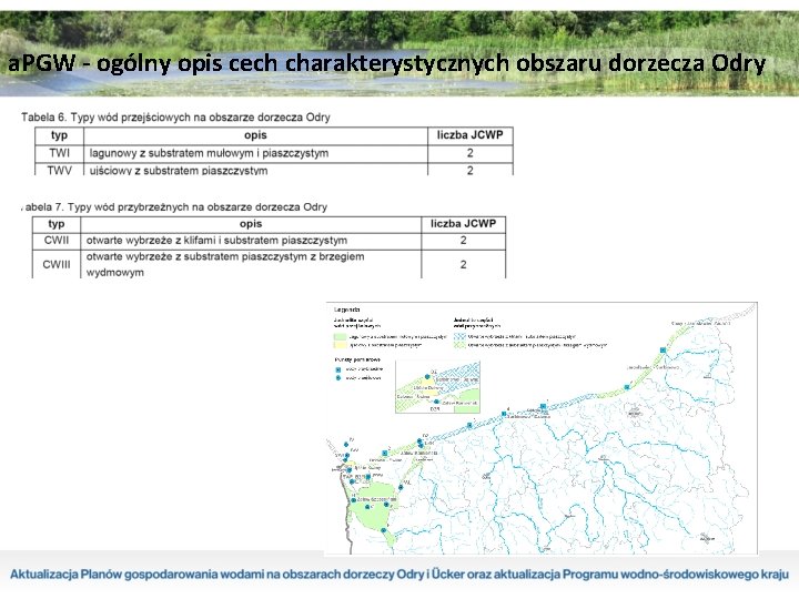 a. PGW - ogólny opis cech charakterystycznych obszaru dorzecza Odry 