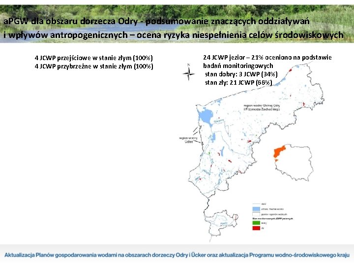 a. PGW dla obszaru dorzecza Odry - podsumowanie znaczących oddziaływań i wpływów antropogenicznych –