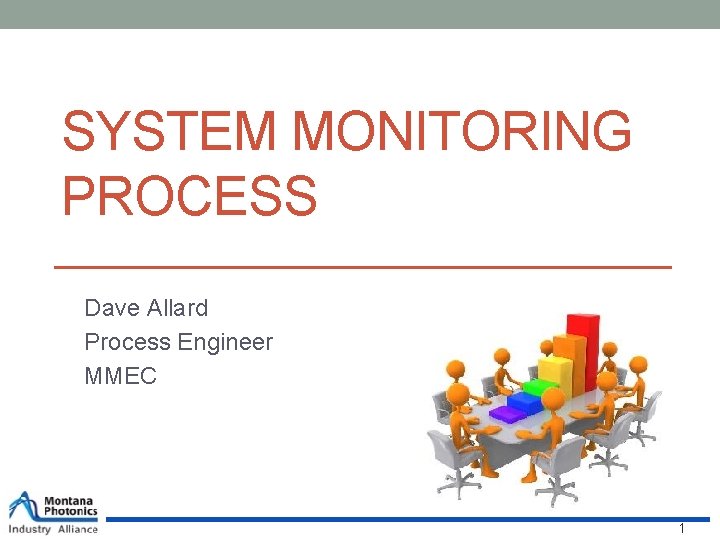 SYSTEM MONITORING PROCESS Dave Allard Process Engineer MMEC
