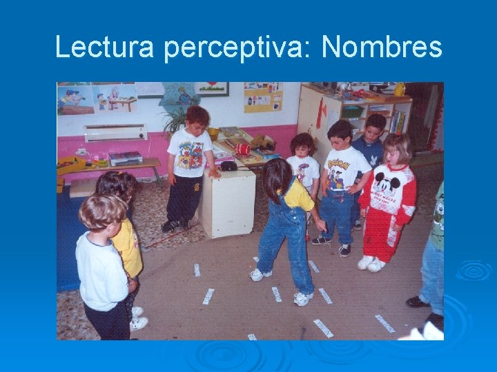 Lectura perceptiva: Nombres 