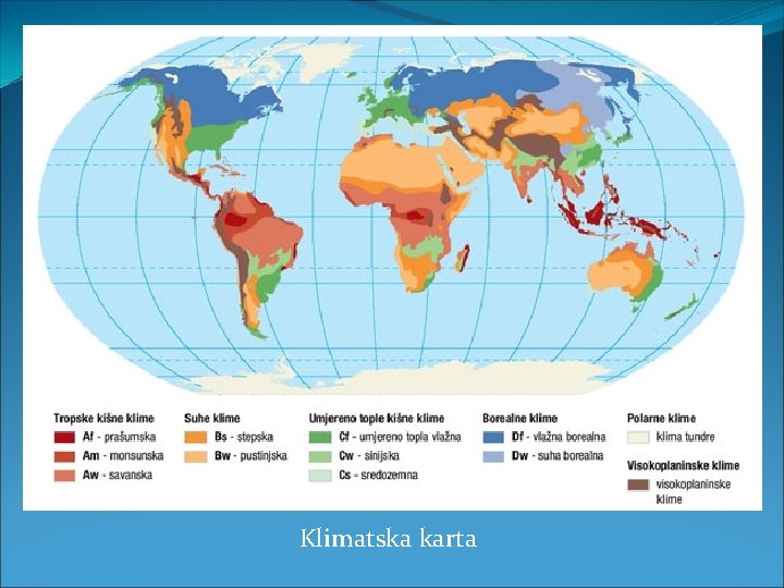 Klimatska karta 