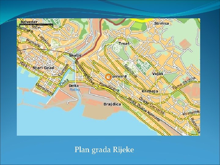 Plan grada Rijeke 