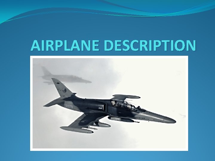 AIRPLANE DESCRIPTION 