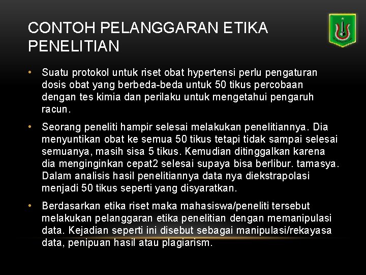 Training Of Character Building Tim Penyusun 1 Jito