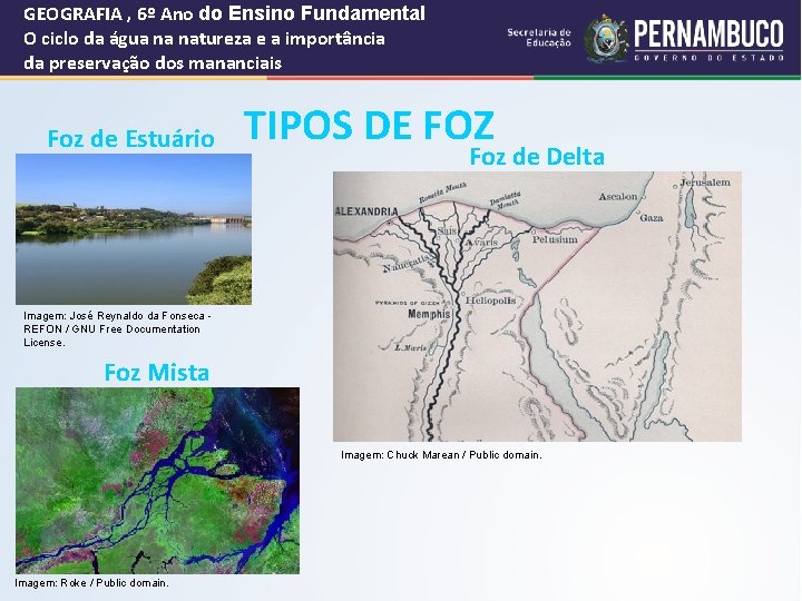 GEOGRAFIA , 6º Ano do Ensino Fundamental O ciclo da água na natureza e