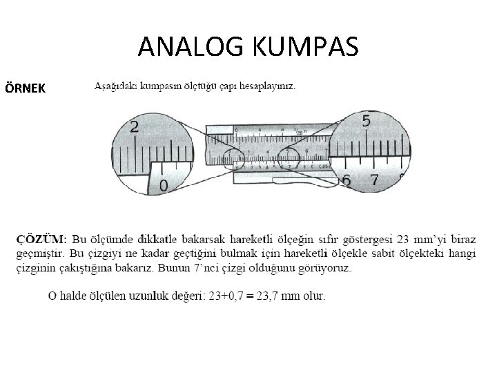 ANALOG KUMPAS ÖRNEK 