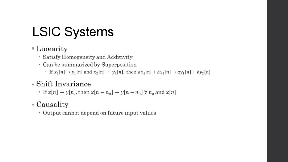 LSIC Systems • 