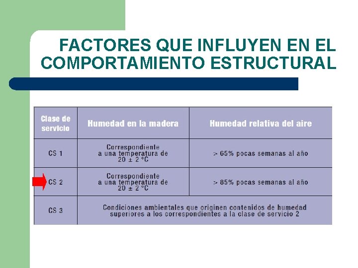 FACTORES QUE INFLUYEN EN EL COMPORTAMIENTO ESTRUCTURAL 