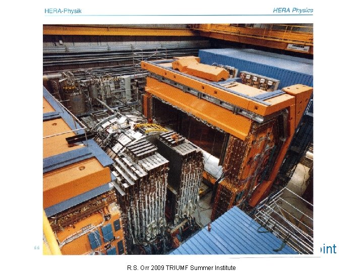 Generic Detector Layers of Detector Systems around Collision Point R. S. Orr 2009 TRIUMF