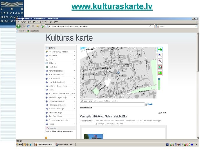 www. kulturaskarte. lv 