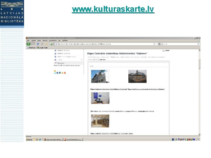 www. kulturaskarte. lv 