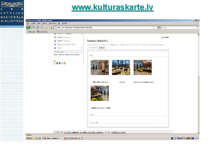 www. kulturaskarte. lv 