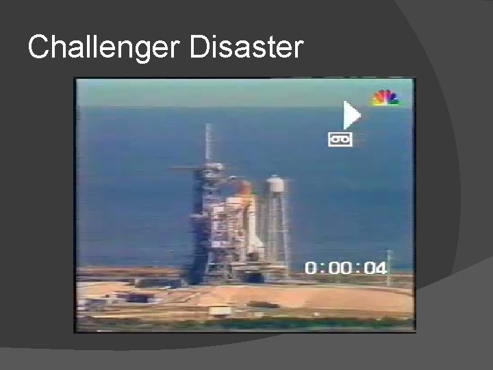 Challenger Disaster 