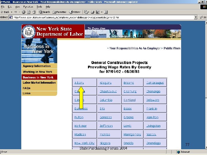 Where to find Prevailing Wage Rate Information The annual determination is available on the