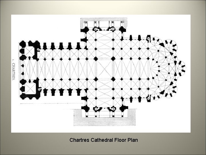 Chartres Cathedral Floor Plan 