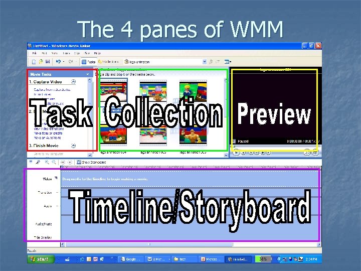 The 4 panes of WMM 