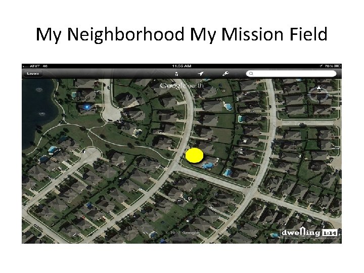My Neighborhood My Mission Field 